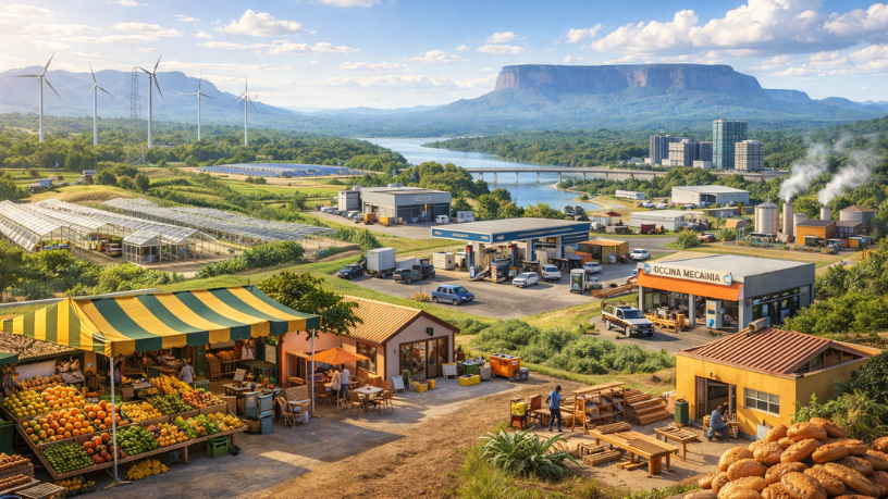 O empreendedorismo local impulsiona o desenvolvimento econômico em Roraima ao gerar empregos e dinamizar setores produtivos, destaca Guilherme Silva Ribeiro Campos.